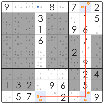 xy wing sudoku